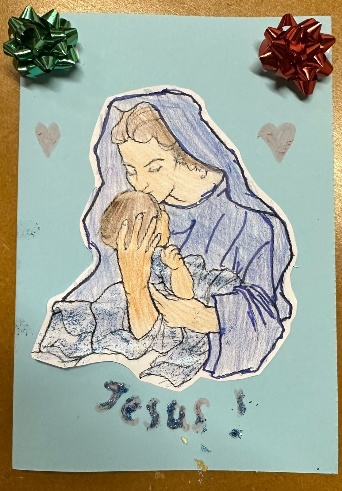 Mary and baby Jesus
