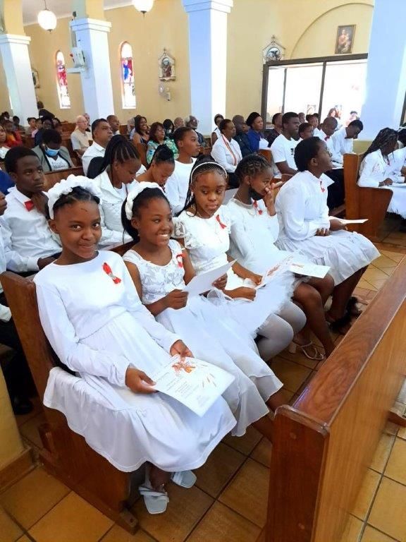 First Holly Communion - The communicants
